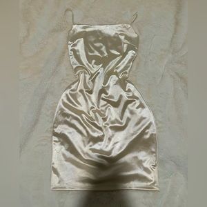 WINDSOR strappy open back mini dress